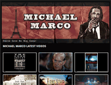 Tablet Screenshot of michaelmarco.com